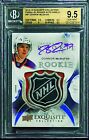 2015-16 Exquisite Connor McDavid RPA RC NHL SHIELD Patch 1/1 BGS 9.5 w/ 10 AUTO