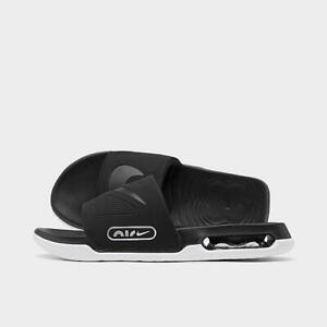 Nike Air Max Cirro Slide Sandals Black DC1460-004 Metallic Silver Men's Size 9