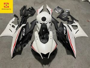 White Black Red Fairing Kit for Yamaha YZF R3 R25 2019-2021 2022-2023 ABS Body (For: 2020 YZF R3)