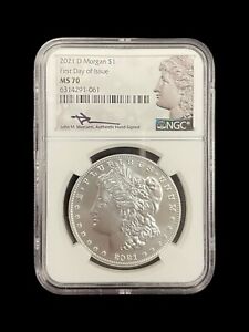 2021 D Morgan Early Release MS70 Coin