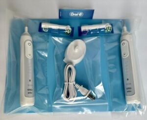 Partner Pack-Oral-B Genius X Electric Toothbrush -2Handles +2Heads+1 Charger