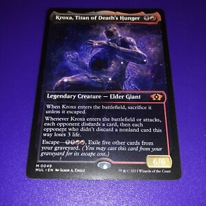x1 Kroxa, Titan of Death's Hunger MUL MTG 0049 SHOWCASE MYTHIC NM 1x Magic Card