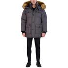 Canada Weather Gear Parka Coat for Men-Insulated Winter Jacket w/ Faux Fur Hood