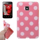 Protective Cover Design Backcover Case Dots for Lg Optimus L3 II/E430 Top