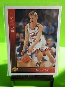 1993-94 Upper Deck Chicago Bulls Basketball Card #324 Steve Kerr