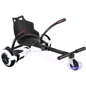Adjustable Hoverkart for Hoverboard Go Cart Electric Go-kart Scooter Durable