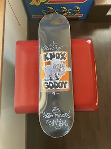 Baker Bootleg 2G Knox Godoy Autographed Thank Skateboard Deck #18/100 Reynolds