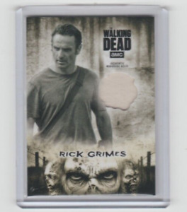 WALKING DEAD HUNTERS & THE HUNTED ANDREW LINCOLN/RICK GRIMES RELIC CARD  R-ALS