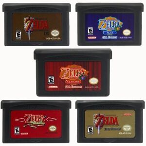 TESTED For/Gameboy/Advance GB/GBA/NDSL The Legend of Zelda Series Game Cartridge