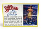 Miss Elizabeth Vintage WWF LJN Wrestling Superstars Figure Bio File Card 1980s