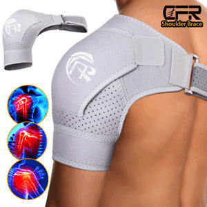 Left/Right Shoulder Brace Rotator Cuff Support Relief Pain Adjustable Belt HBQ