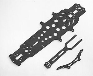 Carbon Fiber Upgrade Kit Chassis for YOKOMO YD2-Z 1:10 RC Drift Car Chassis