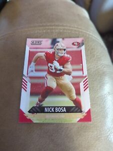 Nick Bosa #263 2021 Panini Score NFL Football San Francisco 49ers