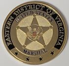 USMS UNITED STATES MARSHAL SERVICE EASTERN DISTRICT OF VIRGINIA VA COIN