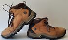 Timberland Womens 82638 Leather Wheat Brown Hiking Boots Size 8.5 - EUC