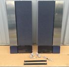 Vintage B&O Bang & Olufsen Beolab 5000 Type 6703 Wall Panel Speakers w/ Brackets