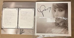 Taylor Swift SIGNED The Tortured Poets Dept - Vinyl +The Manuscript WITH HEART