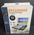 New ListingSylvania Portable 7-Inch DVD Player Silver Travel Size For Kids