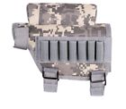 Tactical Rifle Buttstock Cheek Pad Rest Shotgun Ammo Holder Pouch with 7 Rounds