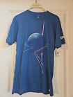 NEW Disney Shirt Adult Small Navy D23 EXPO EPCOT Imagineering Spaceship Earth