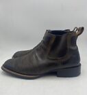 Ariat Book Ultra Western Boot Men’s Brown Leather Square Toe Boots Size 12 EE