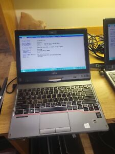 LOT OF 10 FUJITSU LIFEBOOK TOUCH SCREEN, TABLET, WITH CHARGER (E4034)