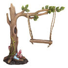 Vivid Arts Miniature World Tree Leaf Swing Enchanted Fairies Collectable Scaled