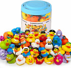 Rubber Ducks in Bulk,Assortment Duckies for Jeep Ducking Floater Duck Bath Toys