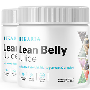 (2 Pack) Ikaria Lean Belly Juice, Ikaria Lean Belly Juice Powder (5.5oz)