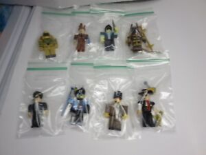 ROBLOX  8 Assorted  Toy Figures with some accessories