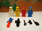(L4/30) LEGO Space Classic Figurine Blue Red Yellow White Accessories 6701 6971