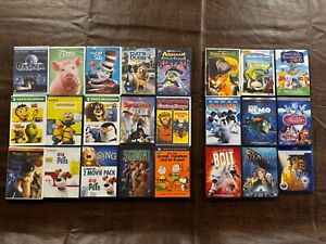 Wholesale DVD Movie Lot - 15 BRAND NEW And 9 Used Kids Movies