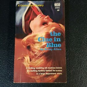 1948/1965 Pb The Clue in Blue A Connie Blair Mystery Betsy Allen Tempo Books