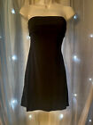 Vintage BeBe Moda black strapless mini dress (size s but fit like medium)