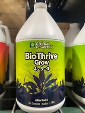 General Organics Bio Thrive Grow 1 Gallon 128 oz ounce organics biothrive