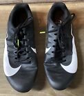 Nike Zoom Rival S Sprint Track Spikes Women's Size 9 Black White 907565-017