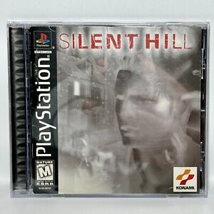Silent Hill PS1 Sony PlayStation 1 CIB Complete Black Label Manual Registration