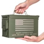 Personalized Engraved Genuine US Military Surplus .50 cal Ammo Can