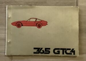 Ferrari 365 GTC/4 Spare Parts Catalog (59/71); Original