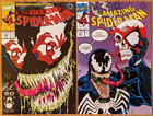 Lot of two Amazing Spider-Man comics 346, 347 Venom 1991