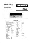 Service Manual Instructions for Sanyo 2050