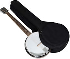 5 String Banjo Soft Bag, Banjo Gig Bag Thick Padded with Dual Handle Wrap, Banjo