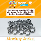 Team Associated RC10 B5M Mid Motor Factory Lite, B6.1DL, B6D -24 Pc Bearings Kit