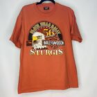HARLEY DAVIDSON Sturgis Black Hills Rally Single Stitch T-Shirt L 1996 Vintage