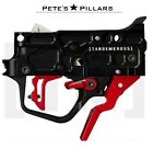 TandemKross Manticore Ruger 10/22 Trigger Assembly Black w/ Red TK18N0488