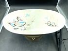 Vintage Red Wing LARGE Bob White Quail Platter 20” By 11” Hand Painted VG