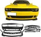 Front Bumper Kit Fit for 2015-2023 Dodge Challenger Hellcat Style w/Grille Lip (For: 2015 Challenger)