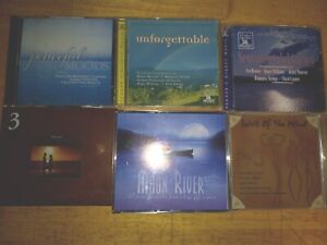 LOT OF 12 DISKS ON 7 CDS- FEATURING CLASSICAL & EASY LISTENING STYLE MUSIC