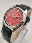 1980's Vintage Seiko 5 Automatic Japan Made Men's Wrist Watch Day Date