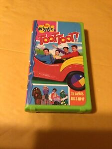 The Wiggles - Toot Toot (VHS Tape, 2001) 18 Fun Songs!